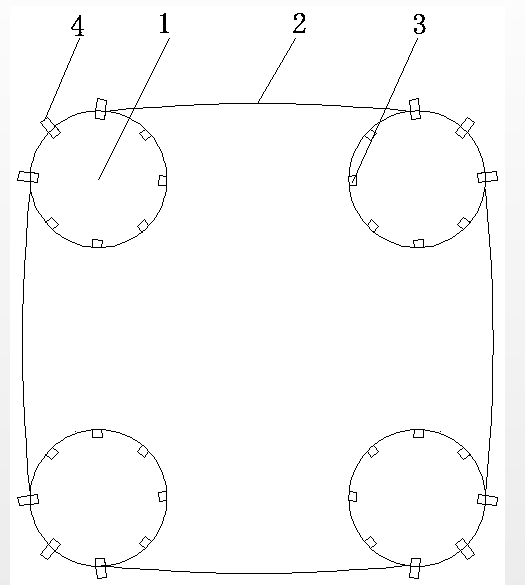 染色機(jī)用防滑導(dǎo)布盤