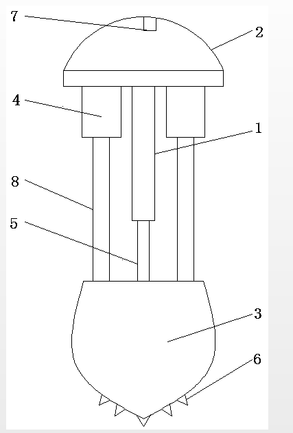 煤礦用電動(dòng)鐵鍬發(fā)明