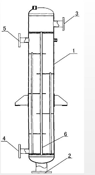 一種染色機(jī)加熱器分流裝置結(jié)構(gòu)圖